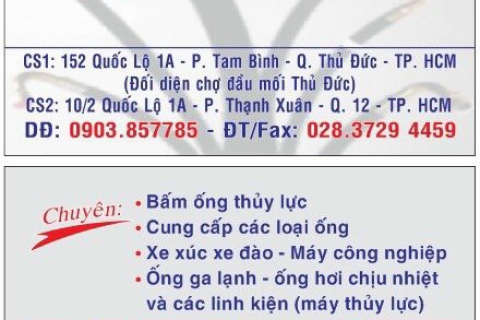 Bấm Ống Thủy Lực Phi Phú